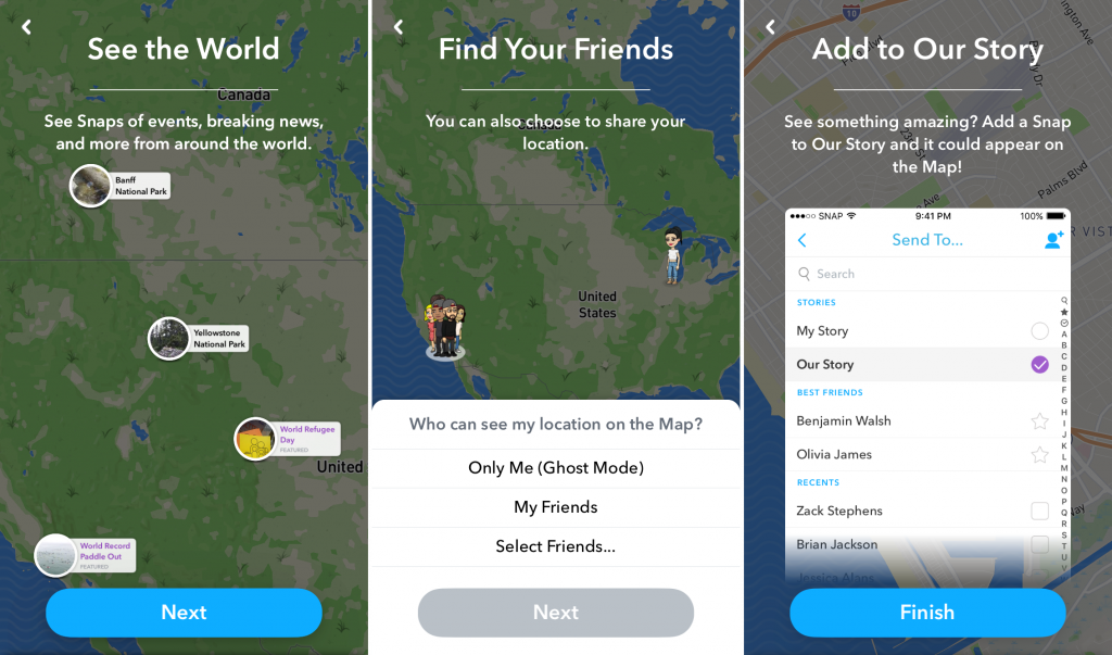 Snapchat introduces Snap Map - Coding Ali